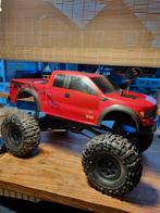 Hpi crawler king. Ford raptor body. Sterke stuurservo +mount, Elektro, Gebruikt, Auto offroad, Ophalen of Verzenden