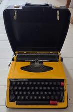 Typemachine Brother Deluxe 850TR warm geel jaren ‘70, Diversen, Typemachines, Ophalen of Verzenden, Gebruikt