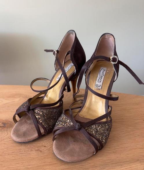 PortDance salsaschoenen maat 40, hak 8cm, Sport en Fitness, Dansen, Gebruikt, Schoenen, Ophalen of Verzenden