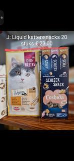 Liquid snacks kat, Dieren en Toebehoren, Ophalen of Verzenden, Kat