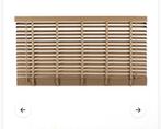 Houten Jaloezie Naturel - 220x180 cm - Woonexpress, Ophalen, Nieuw, 200 cm of meer, 150 tot 200 cm
