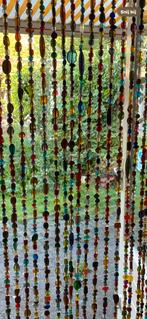 Glazen kralen gordijn, Huis en Inrichting, Overige kleuren, 200 cm of meer, Bohemian, Zo goed als nieuw