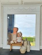 Mooie witte spiegel, Huis en Inrichting, Woonaccessoires | Spiegels, Ophalen, Zo goed als nieuw, Nvt, Rechthoekig