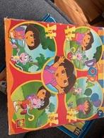 dora puzzels. 4 In 1 puzzels. Nicolodeon, Ophalen, 10 tot 50 stukjes, Gebruikt