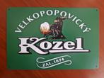 Kozel Bier 20x30 cm Reclamebord, Verzamelen, Biermerken, Nieuw, Overige merken, Reclamebord, Plaat of Schild, Verzenden