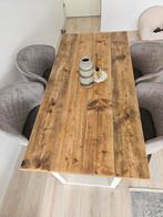 Eet en salon tafel met stoelen, Ophalen, Zo goed als nieuw, Rechthoekig, 50 tot 100 cm
