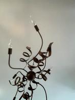Grote (130 cm) hanglamp met 8 lichtpunten, Ophalen, Gebruikt, Metaal, Minder dan 50 cm
