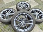17inch golf 5 6 7 r-line gti gte gtd caddy 5x112, Ophalen, Gebruikt, Banden en Velgen, 17 inch