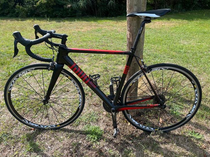 Carbon racefiets Rose Xeon CRS Ultegra 56cm 2x10 speed, Fietsen en Brommers, Fietsen | Racefietsen, Gebruikt, Overige merken, Meer dan 20 versnellingen