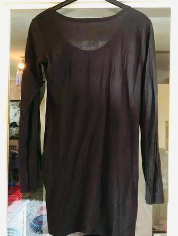 Leuke bruine tuniek/ mini jurk maat M nu 14,99€ beschikbaar voor biedingen