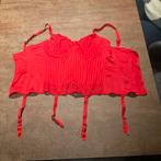Prima Donna Madison Torselet 75F - Rood met kousophouders, Ophalen of Verzenden, Rood, Body of Korset