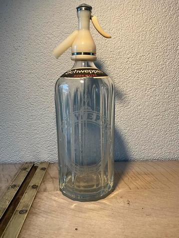 Vintage Schweppes Sifonfles beschikbaar voor biedingen