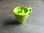 Lego Duplo Utensil Cup with Stud Inside (zie foto's) 4, Kinderen en Baby's, Speelgoed | Duplo en Lego, Ophalen of Verzenden, Gebruikt