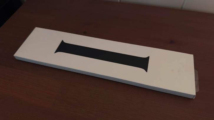 Apple Solo Loop Midnight Silicone - Maat 8 - 45mm, Telecommunicatie, Wearable-accessoires, Zo goed als nieuw, Ophalen