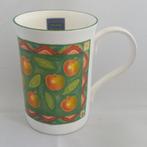 Crown Trent (Staffordshire) - beker met appeltjes, Ophalen of Verzenden, Zo goed als nieuw, Overige stijlen, Kop(pen) en/of Schotel(s)