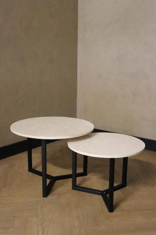 PRIJSKNALLER -20%  - Marmeren salontafels | OP = OP, Huis en Inrichting, Tafels | Salontafels, Nieuw, Minder dan 50 cm, 50 tot 100 cm