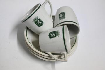 A.Heidt NL leeuw logo embleem kop schotels douane ? mosa  beschikbaar voor biedingen