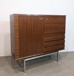 Vintage highboard van teakhout1960s, Ophalen, Huis en Inrichting