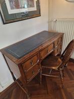 Antiek Eiken Bureau met Stoel, Antiek en Kunst, Ophalen