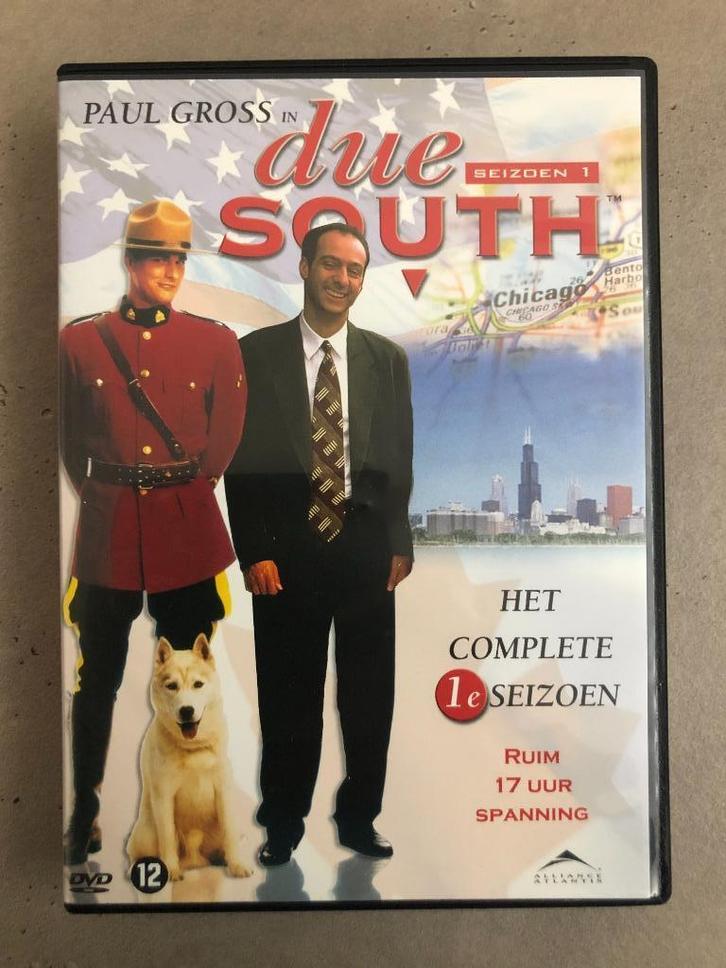 TV Series : Due South Seizoen 1 DVD Box, Cd's en Dvd's, Dvd's | Tv en Series, Zo goed als nieuw, Actie en Avontuur, Boxset, Vanaf 12 jaar