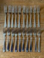 Vintage Gero Zilmeta 294 hamerslag kruidnagel lelie eetvork, Ophalen of Verzenden