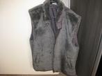 Imitatie bont bodywarmer, grijs, maat: 42., Kleding | Dames, Ophalen of Verzenden, Zo goed als nieuw, Maat 42/44 (L), Grijs