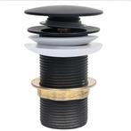 Afvoer pop-up zonder overloop 6,4x6,4x9,1 cm zwart, Doe-het-zelf en Verbouw, Buizen en Afvoer, Ophalen, Afvoer, Pvc, Zo goed als nieuw