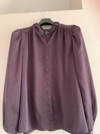 LaDress xl bouse Bordeaux satin blouse zelfde kleur pak xl, Maat 38/40 (M), Ophalen of Verzenden, Zo goed als nieuw, LaDress
