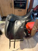 Bates dressuurzadel 17.5 inch leer, Ophalen of Verzenden, Zo goed als nieuw, Dressuur
