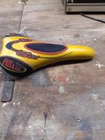 Selle Italia Genuine Gel Fietszadel - Geel, Gebruikt, Racefiets, Ophalen of Verzenden, Selle Italia