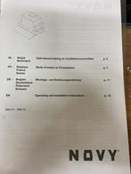 Novy inbouw afzuigkap, Witgoed en Apparatuur, Ophalen, Gebruikt, Inbouw, Vlakschermkap
