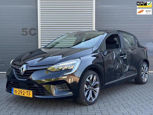 Renault Clio 1.0 TCe Bi-Fuel Zen 2022 Led/17'', Auto diversen, Schadeauto's, Handgeschakeld, LPG, Hatchback, Zwart
