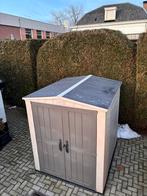Keter Factor 66 tuinhuis kunststof in zeer goede staat, Ophalen, Gebruikt, Kunststof, Overige typen