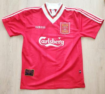 Liverpool vintage voetbalshirt 1995-1996 beschikbaar voor biedingen