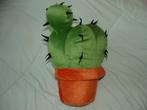 IKEA KNUFFEL PLANT CACTUS HEMMAHOS VELOURS GROEN MET ZWARTE, Verzenden, Nieuw, Overige typen