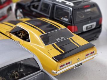 3x JADA TOYS tuning modellen 1:18 USA Muscle beschikbaar voor biedingen