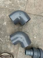 Pvc 110 90graden, Doe-het-zelf en Verbouw, Buizen en Afvoer, Bochten, Pvc, Ophalen of Verzenden, Zo goed als nieuw
