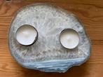 Agaat waxinelichthouder, Ophalen of Verzenden, Gebruikt, Overige materialen, Minder dan 25 cm