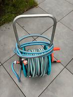 Gardena Slanghaspel met Sproeistuk, Ophalen, Gebruikt, Tuinslanghaspel