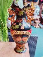 Chinese handgeschilderde porseleinen vaas van 37 cm H, Ophalen of Verzenden