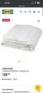 4-Seizoenendekbed IKEA Smasporre 140x200, Ophalen, Wit, Tweepersoons, Deken of Dekbed