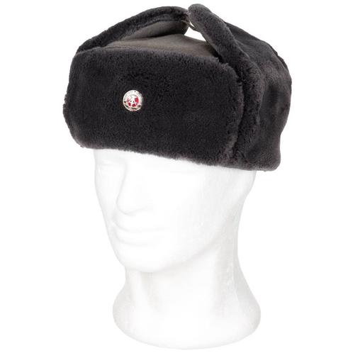 DDR wintermuts gevoerd met embleem, Kleding | Dames, Mutsen, Sjaals en Handschoenen, Ophalen of Verzenden