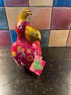 Pomme-pidou spaarpot Coco (papegaai), Ophalen, Zo goed als nieuw, Steen, Aardewerk of Keramiek, Dier