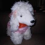 Keel toys vintage poedel. Wit roze., Ophalen of Verzenden, Zo goed als nieuw, Overige typen