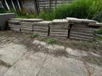 Grindtegels, Tuin en Terras, Ophalen, Gebruikt, 10 m² of meer, Beton