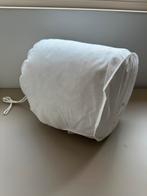 Kussen, 60x60, eendenveren vulling, Huis en Inrichting, Woonaccessoires | Kussens, Ophalen, Nieuw, Wit, Vierkant