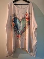 T-shirt met hart, Overige kleuren, Maat 46/48 (XL) of groter, Nieuw, Ophalen of Verzenden