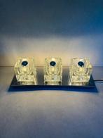 Peill & Putzler Space Age Cube Wandlamp of plafondlamp, Ophalen of Verzenden, Gebruikt, Glas