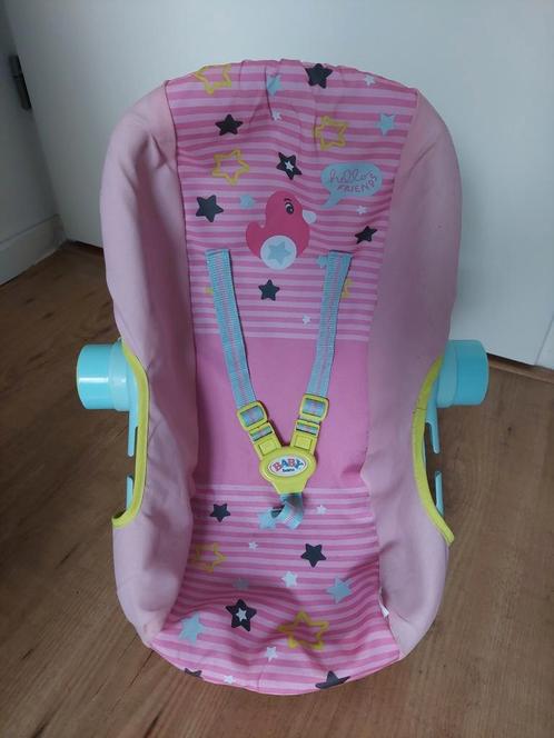 Baby Born maxicosi, Kinderen en Baby's, Speelgoed | Poppen, Gebruikt, Babypop, Ophalen of Verzenden