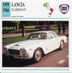 Ma98 autokaart lancia flaminia gt ( 1959 - 1966 ), Ophalen of Verzenden, Zo goed als nieuw